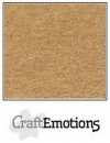 Craft Emotions Kraft Cardstock - Hellbraun